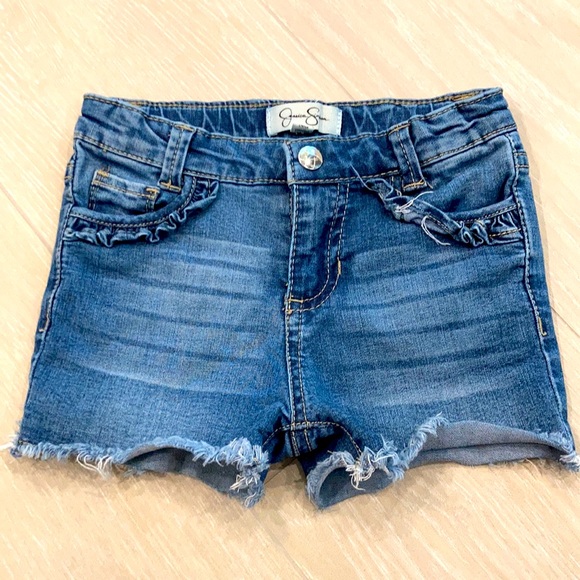🌊EUC Jessica Simpson Girls Denim Shorts🌊 - Picture 1 of 6